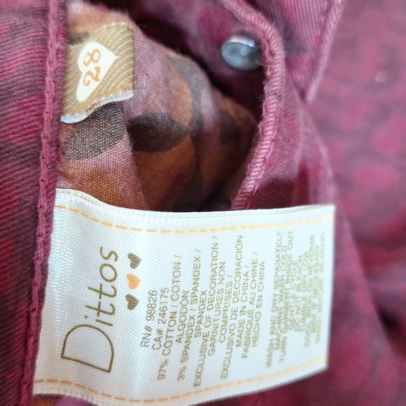 Dittos Pattern Pants - Picture 3 of 5